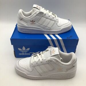 Adidas Forum Low CL W White Rose Gold Casual Sneakers IG0698 Womens Size 7.5 NEW